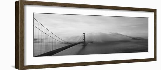 Golden Gate Bridge and Fog San Francisco Ca-null-Framed Photographic Print