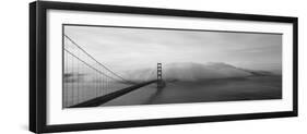 Golden Gate Bridge and Fog San Francisco Ca-null-Framed Photographic Print