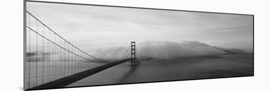 Golden Gate Bridge and Fog San Francisco Ca-null-Mounted Photographic Print