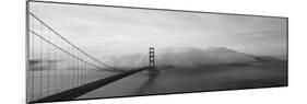 Golden Gate Bridge and Fog San Francisco Ca-null-Mounted Photographic Print