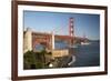 Golden Gate Bridge and Fort Point-Stuart-Framed Photographic Print