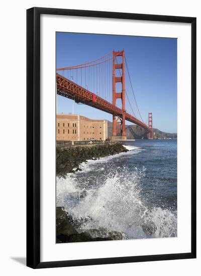 Golden Gate Bridge and Fort Point-Stuart-Framed Photographic Print
