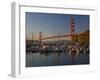 Golden Gate Bridge and Horseshoe Cove, San Francisco, California-Darrell Gulin-Framed Photographic Print