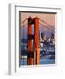 Golden Gate Bridge and San Francisco Skyline-Paul Souders-Framed Premium Photographic Print