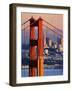 Golden Gate Bridge and San Francisco Skyline-Paul Souders-Framed Photographic Print