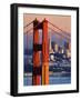 Golden Gate Bridge and San Francisco Skyline-Paul Souders-Framed Photographic Print