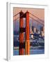 Golden Gate Bridge and San Francisco Skyline-Paul Souders-Framed Photographic Print