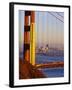 Golden Gate Bridge and San Francisco Skyline-Paul Souders-Framed Photographic Print