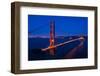 Golden Gate Bridge at Blue Hour-Kent Weakley-Framed Photographic Print