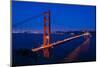 Golden Gate Bridge at Blue Hour-Kent Weakley-Mounted Photographic Print