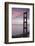 Golden Gate Bridge at Dawn with San Francisco City Lights in the Background-Adam Barker-Framed Photographic Print