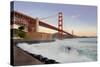 Golden Gate Bridge at Dawn-Alan Blaustein-Stretched Canvas