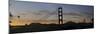 Golden Gate Bridge at Dusk, San Francisco, California-Anna Miller-Mounted Photographic Print