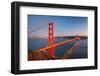 Golden Gate Bridge at Dusk, Sun Francisco-sborisov-Framed Photographic Print