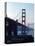 Golden Gate Bridge at Dusk-Eric Risberg-Stretched Canvas