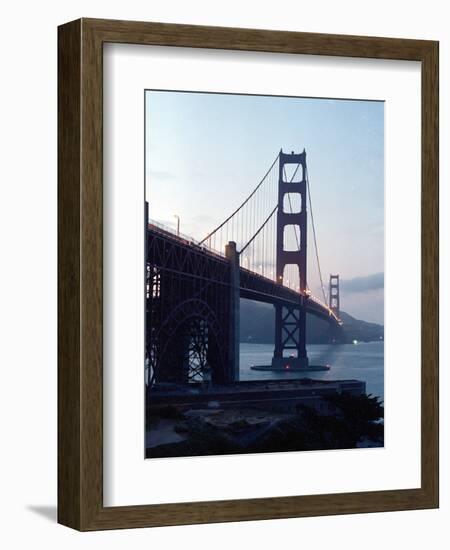 Golden Gate Bridge at Dusk-Eric Risberg-Framed Photographic Print