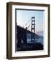 Golden Gate Bridge at Dusk-Eric Risberg-Framed Photographic Print