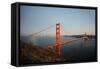 Golden Gate Bridge at Evening. San Francisco, USA-TEA-Framed Stretched Canvas