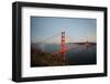 Golden Gate Bridge at Evening. San Francisco, USA-TEA-Framed Photographic Print