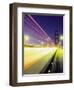 Golden Gate Bridge at Night, San Francisco, California-Mark Gibson-Framed Photographic Print