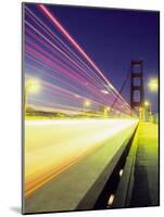 Golden Gate Bridge at Night, San Francisco, California-Mark Gibson-Mounted Photographic Print