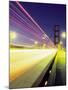 Golden Gate Bridge at Night, San Francisco, California-Mark Gibson-Mounted Photographic Print