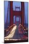 Golden Gate Bridge at Night, San Francisco, California-Anna Miller-Mounted Photographic Print