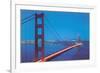 Golden Gate Bridge at Night, San Francisco, California-null-Framed Premium Giclee Print