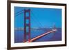 Golden Gate Bridge at Night, San Francisco, California-null-Framed Art Print