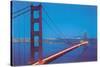 Golden Gate Bridge at Night, San Francisco, California-null-Stretched Canvas