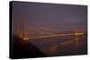 Golden Gate Bridge at Night-Darrell Gulin-Stretched Canvas