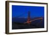 Golden Gate bridge at Night-Galloimages Online-Framed Photographic Print