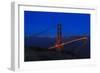 Golden Gate bridge at Night-Galloimages Online-Framed Photographic Print