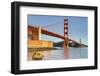 Golden Gate Bridge at sunrise, San Francisco Bay, California-Markus Lange-Framed Photographic Print