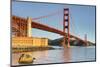 Golden Gate Bridge at sunrise, San Francisco Bay, California-Markus Lange-Mounted Photographic Print