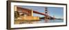 Golden Gate Bridge at sunrise, San Francisco Bay, California-Markus Lange-Framed Photographic Print