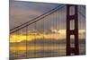 Golden Gate Bridge at Sunrise, San Francisco, California, United States of America, North America-Stuart Black-Mounted Photographic Print