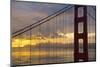 Golden Gate Bridge at Sunrise, San Francisco, California, United States of America, North America-Stuart Black-Mounted Photographic Print