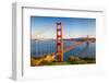 Golden Gate Bridge at Sunset, Sun Francisco-sborisov-Framed Photographic Print