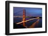 Golden Gate Bridge at Sunset-Xof711-Framed Photographic Print