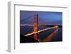 Golden Gate Bridge at Sunset-Xof711-Framed Photographic Print