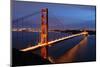 Golden Gate Bridge at Sunset-Xof711-Mounted Photographic Print