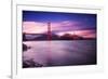 Golden Gate Bridge at Sunset-Philippe Sainte-Laudy-Framed Photographic Print