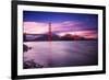 Golden Gate Bridge at Sunset-Philippe Sainte-Laudy-Framed Photographic Print