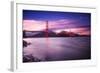 Golden Gate Bridge at Sunset-Philippe Sainte-Laudy-Framed Photographic Print