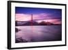 Golden Gate Bridge at Sunset-Philippe Sainte-Laudy-Framed Photographic Print