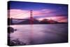 Golden Gate Bridge at Sunset-Philippe Sainte-Laudy-Stretched Canvas