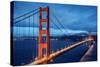 Golden Gate Bridge, Blue Hour-prochasson-Stretched Canvas