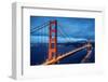 Golden Gate Bridge, Blue Hour-prochasson-Framed Photographic Print