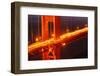 Golden Gate Bridge Detail. San Francisco, California.-logoboom-Framed Photographic Print